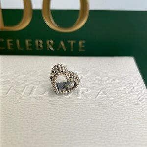Pandora Open Heart Bubble Charm